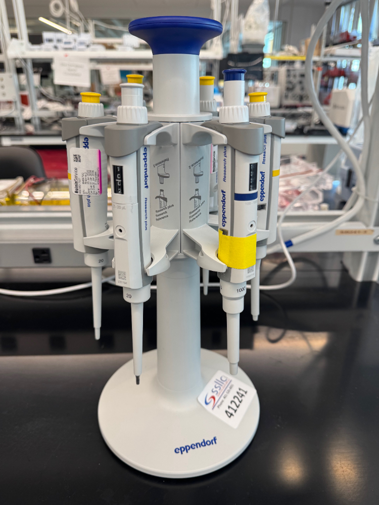 Image of Eppendorf Research Plus Single Channel Pipettes - Quantity 6
